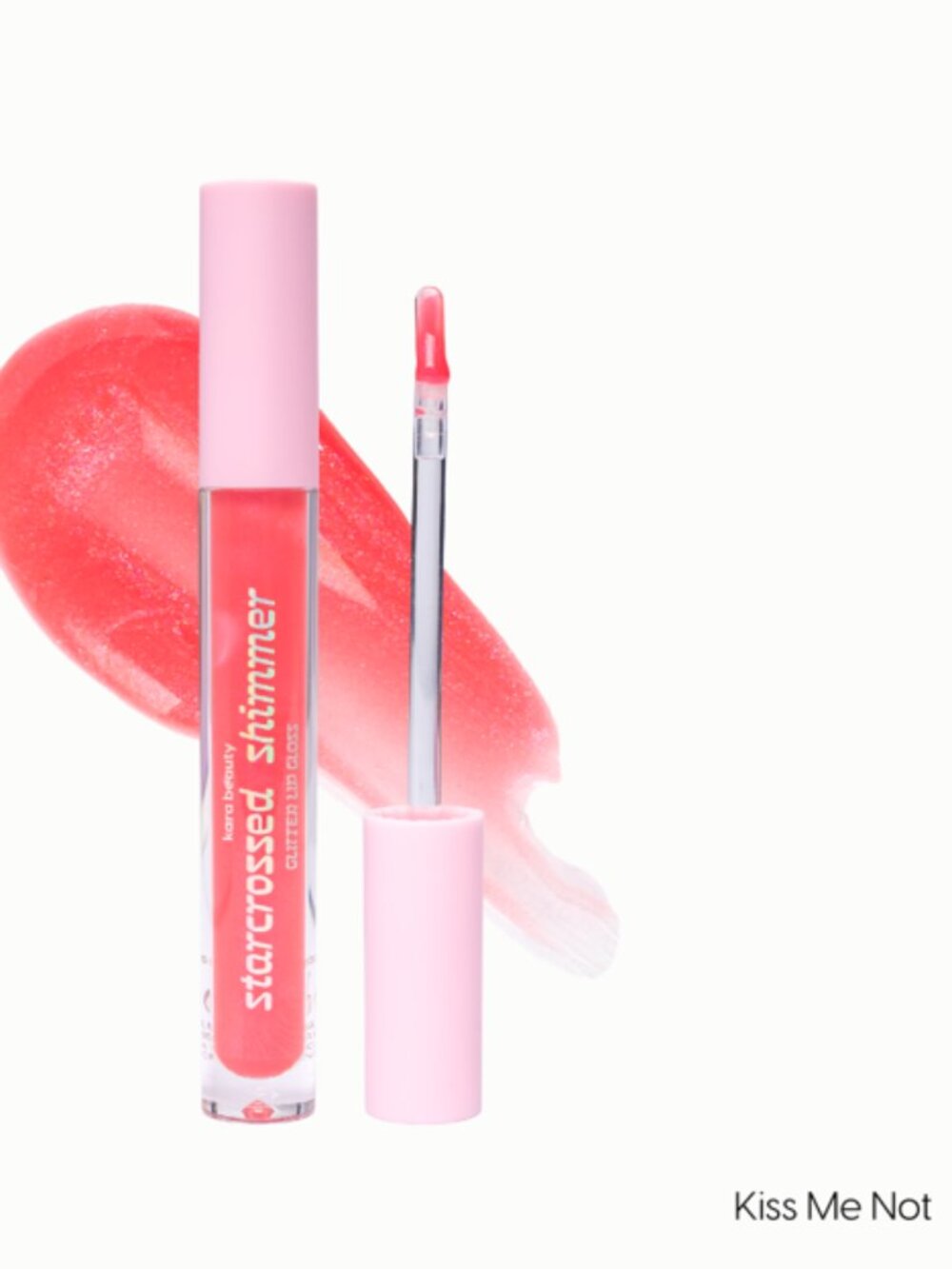 Kara Beauty Starcrossed Shimmer Lip Gloss Kiss Me Not NIB